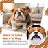 ZHONGXIN MADE 12" Simulation Bulldog Plush Toy - Realistic Standing English Bulldog Pet Dog Stuffed Animal Cute Dog