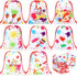Honoson 24 Pieces Paint Art Gift Favor Bags, Painting Theme Drawstring Bags for Kids Art Party Birthday Decorations