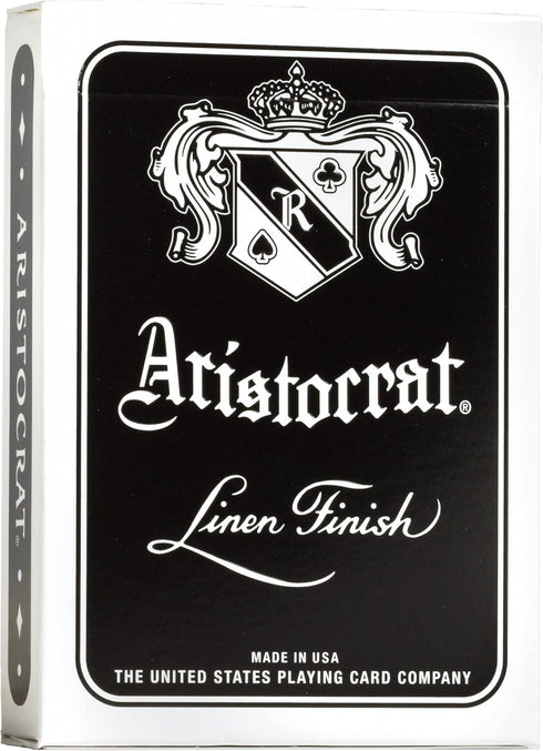 Signature Series Playing Cards Deck, 1 Deck of Black Playing Cards, Thin Crushed, Special Edition