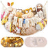 Stuffed Animal Hammock Net with Lights, Big Hanging Toy Organizer for Kids' Bedrooms