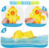 18months+ Swimming EKU Hippo Bath Toys for Kids Ages Toddler with Burger Stacking Cups Duck Crab Bath Time Water Play