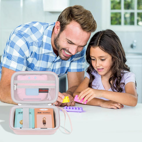Kids Toddler Talking Flash Cards Learning Toys, Carrying Case for Kuovei/QuTZ/Startcan/Aullsaty/KOKODI, Montessori