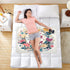 GuoChe Valentines Day Flowers Heart Branch Love You Mose Extra Large Resuable Changing Pad Covers Highly Absorbent