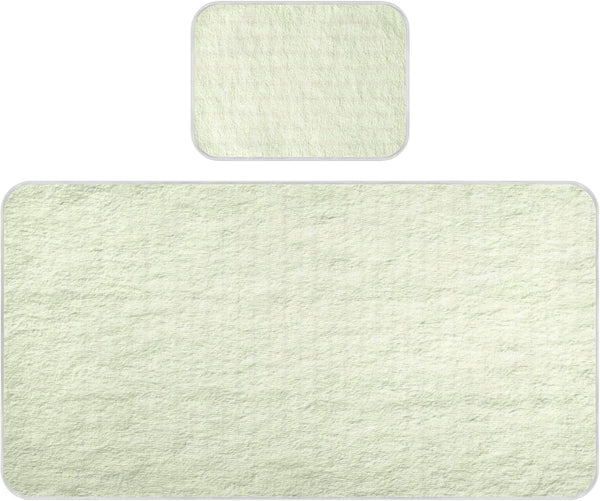 SyXIOP Green Cooling Baby Waterproof Crib Mattress Cover 28" x 52" Absorbent Pee