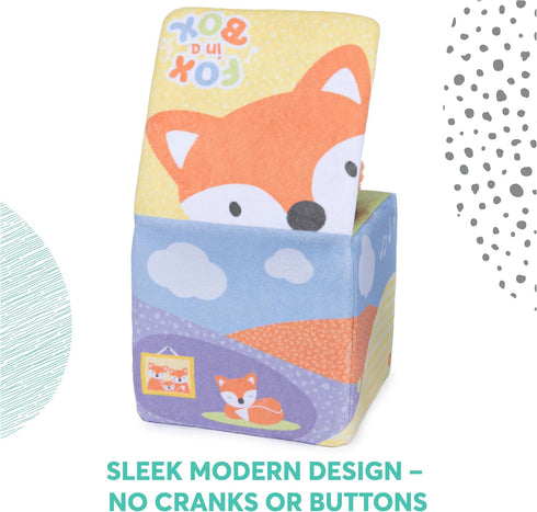 Baby GUND Fox in a Box, Animated Plush Activity Toy for Babies and Infants, Multicolor, Ages 0 and Up