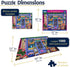1000 24"x30" White Mountain Piece Jigsaw Puzzle Scenic Spring Library Puzzles with Large Pieces, Gifts for Adults
