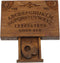 LOGOFUN Miniature Wooden Spirit Board with Planchette Mini Tiny Spirit Talking Board