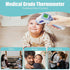 Amplim Touchless Digital Forehead Thermometer for Kids, Adults, Babies - Non-Contact Fever Thermometer with Temporal