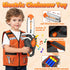 Set 56 Set 3-5 Kids Tool Toys, Pcs Toddler Tool with Toy Chainsaw & Electronic Drill,Vest, Pretend Play Kids