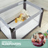 Pack Foldable Travel n Play Mattress Pad with Bag, Waterproof Portable Mini Crib Mattresses, Baby Bed Playpen Memory