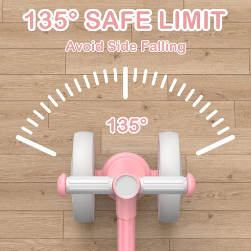 1 12-24 4 SEREED Colorful Lighting Baby Balance Bike, Toys for Year Old Boys Girls, Month Toddler Balance Bike