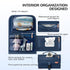 Portable Diaper Changing Pad with Shoulder Strap, Detachable Travel Changing Pad with Baby Wipes Pocket, Gifts for Baby