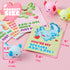 28 Packs JOYIN Valentines Day Gifts for Kids, Axolotl Mochi Squishy Toy with Funny Valentines Day Cards for Kids School