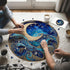 1000 Piece Puzzle for Adults - Waves Stars and Moon Jigsaw Puzzles - Impossible Hard Difficult Challenging Jigsaw
