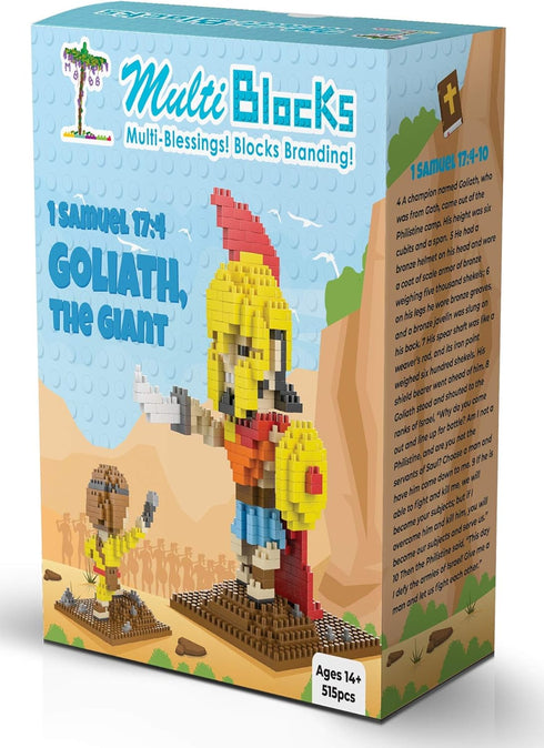 Jesus Series-Goliath, The Giant Mini Figurine, Collectable Building Set for Ages 14+, Great Gift for Teenagers and