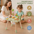 11-in-1 ROBUD Activity Table, Montessori Learning Table with Bead Maze, Gears, Track, Shape Matching, Storage & More