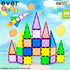 Everplay 30pc Magnetic Tile Building Block Set, Construction Magnet Tiles Toy Blocks STEM Educational Learning Kit