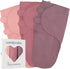 Comfy Cubs Easy Swaddle Blanket, 3 Pack - 100% Cotton Newborn Wrap,