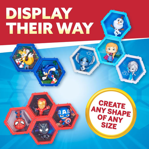 WOW! PODS 4D Tails Toy - Unique Connectable & Collectable Sonic Tails Figure for Kids & Adults