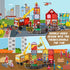 Set 2 3-5 5-7 8-12,STEM 3+ Magnetic Tiles Road with Cranes & Double-Sided Magnet Tiles,Boys Toys for Ages Magnetic