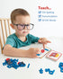 Coogam CVC Sight Words Magnetic Letters Flashcards, Short Vowel Spelling Game for Preschool Kids Learning Supplies