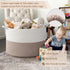 115L INDRESSME Extra Large Blanket Basket, Soft Cotton Rope Storage Basket for Organizing, Home Decor, Toys, Laundry