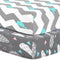 Stretchy Pack and Play Fitted Sheets: 2 Pack Mini Crib Sheets 38x26