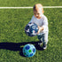 Pack 4 6" Set 1-6, 2 ZOOJOY of Playground Balls, Rubber Bouncy Kickball for Toddlers Ages Indoor & Outdoor Dodgeball