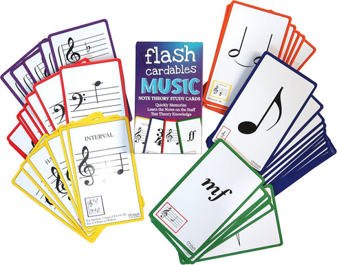 Premium Music Flash Cards