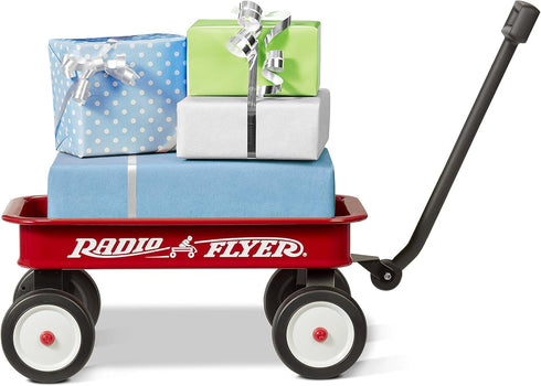 16.5" 1.5+, Radio Flyer Mini Classic Red Wagon for Kids, Toy Wagon For Kids Aged Play-Size Version of the Classic