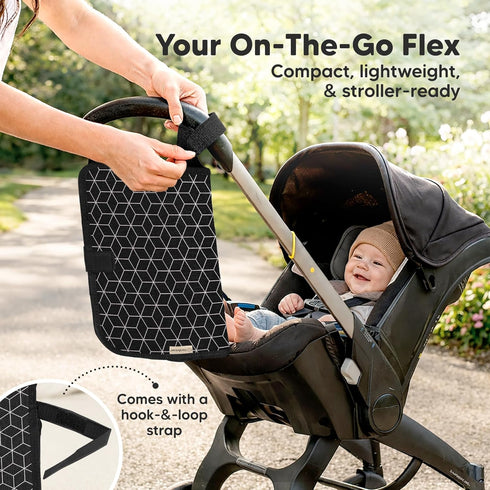 26 21 KeaBabies Portable Changing Pad for Baby, Travel x Wipeable, Waterproof, Foldable Baby Diaper Changing Mat