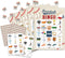 Baseball Bingo Card Game - Sports Party Supplies for 24 Players, Gift and Decorations