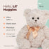 Bearington Lil' Huggles White Teddy Bear Stuffed Animal - 10 Inch, Great Gift for Any Occasion