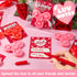 30 Packs JOYIN Valentine's Day Gift Cards with Fidgets Spinners, Pop Bubble Spinners Fingertip Toys, Stress Relief