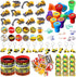 Capoda 244 Pcs Construction Birthday Party Favors Set for 24 Guests Include