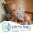 Talbot's (2-Pack) 6+ Dr. Silicone Anti-Colic Bottle Replacement Nipples - Anti Colic Baby Bottle - Feeding Supplies