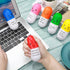 Pharmacy(24 Woanger Vitamin Pill Stress Ball Pill Shaped Foam Motivational Stress Ball for Adults with Smiling Face
