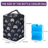 BLantt Pack 4 9 Breastmilk Cooler Bag with Ice Fits Baby Bottles Up To Ounce Insulated Baby Bottle Bag Breast Milk
