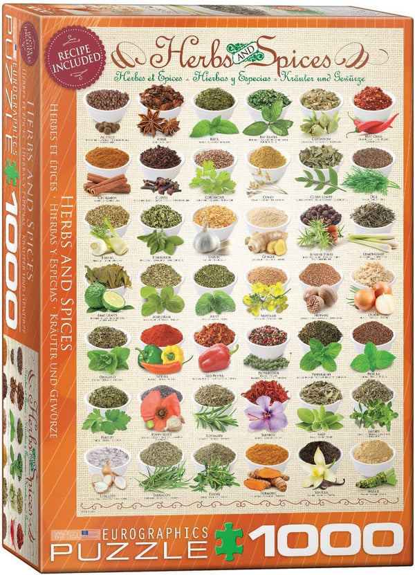 EuroGraphics Herbs and Spices Puzzle (1000-Piece)