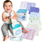 Quiggly Soft Fabric Tissue Box Toy for Babies- Montessori Sensory Development Toy