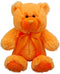 8" Colorful Cutie Bear Plush, Orange