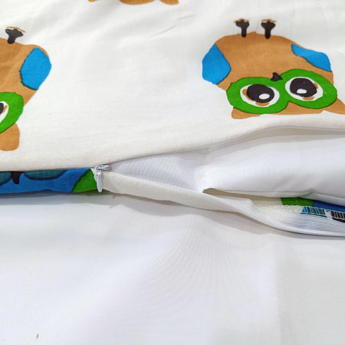 Set 3 Trade Star Beautiful Baby Crib Bedding with Yard Super Soft Natural Dies Fabric for Baby Room Decor