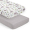 Sweet Jojo Designs Watercolor Elephants Boy Girl Gender Neutral Baby Fitted Crib