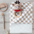 2 LifeTree Waffle Baby Blankets, Muslin Checkered Swaddle Blankets for Boys Girls, Layers Crib Stroller Blanket