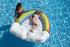 SWIMLINE Swimming 68" Inflatable Pool Float Ride-On Mattress Lounger Raft Fun Poolside Relaxation for Crew, Rainbow