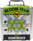 Set 2 8 8 99 Front Porch Classics, Mexican Train Domino On-The-Go Aluminum Carrying Case, to Players Ages