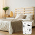 Foldable Baby Laundry Basket Hamper for Nursery, Portable Tall Collapsible Organizer with Handles (Animal Cats)
