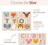 1-3 12 1st Zuzu Puzzle Personalized Name Puzzle for Toddlers | Safari, Farm & Themes | Handmade Wooden Montessori Toy