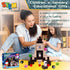 100PCS Set, Playsets 3-10,Sensory Goody King Space Rocket Magnetic Building Blocks |Space Adventure Magnetic Blocks