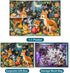 Puzzles for Kids Ages 4-8 - Cute Deer Party in Forest Night - 100 Piece Jigsaw Puzzles for Educational Learning